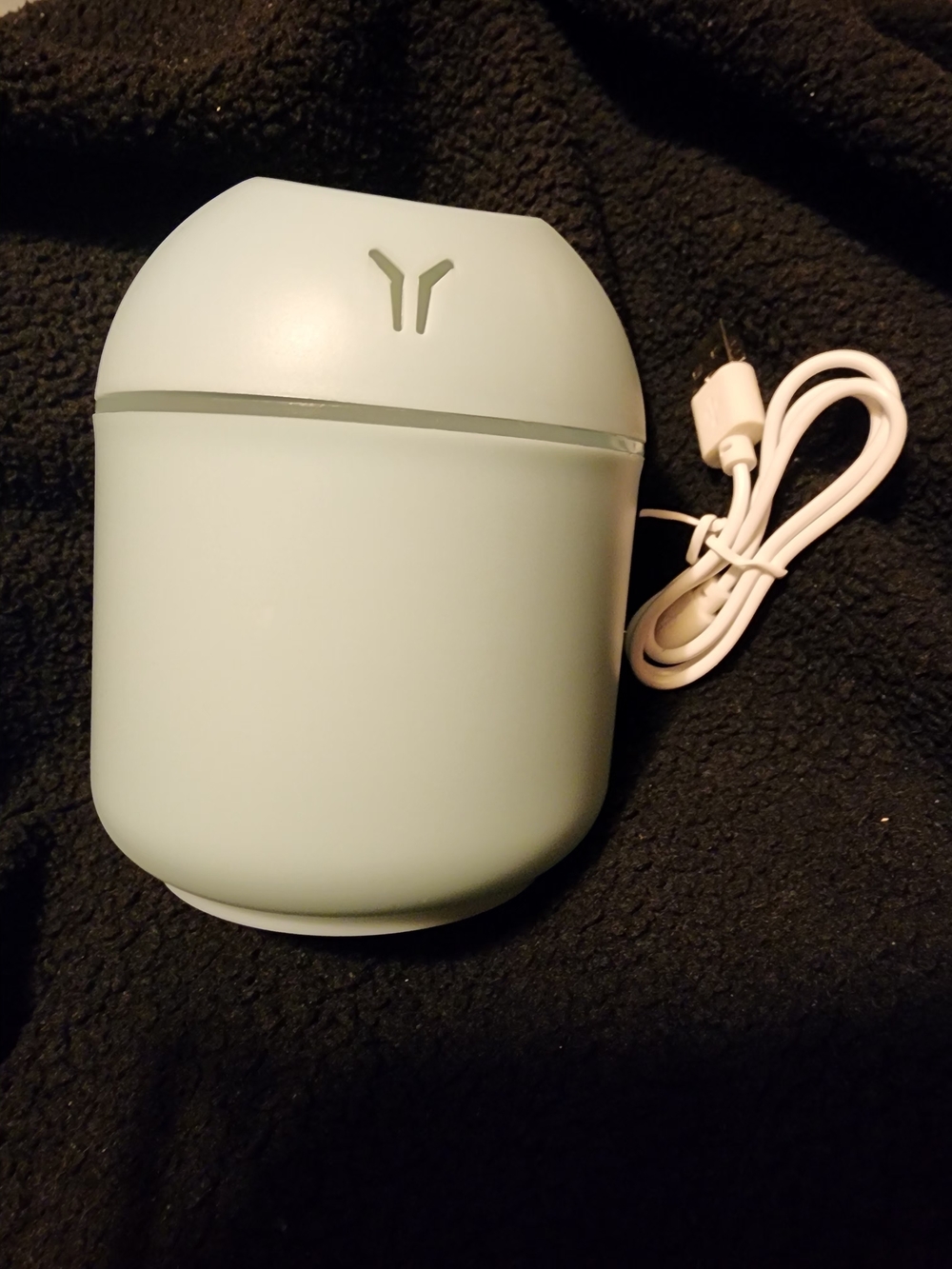 Portable Mint Green USB Humidifier / Diffuser - Compact Travel Size